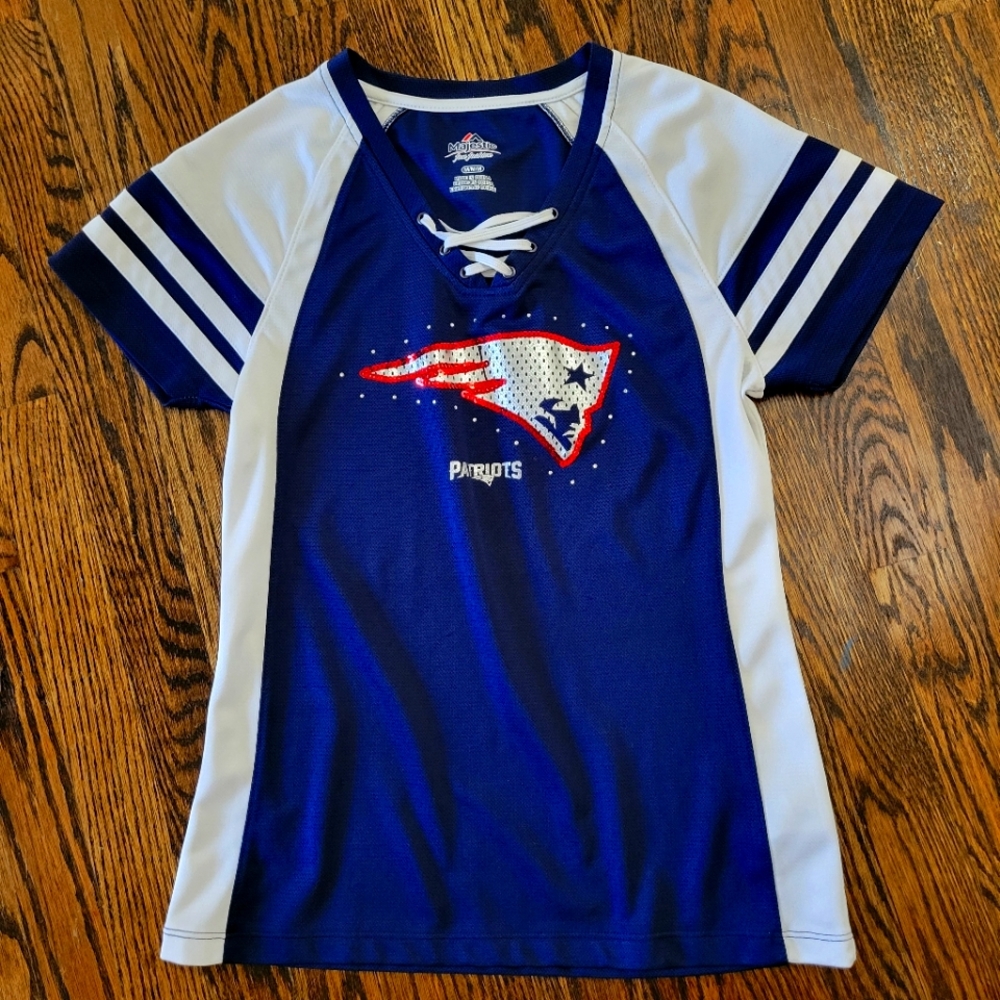 Women's New England Patriots Jersey/Shirt Fitted Size M